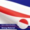 G128 2 Pack: USA 250th Anniversary Red Stripes Flag | 3x5 Ft | Double Sided Printed 150D Polyester | America 1776-2026 Patriotic Banner with Brass Grommets | Durable Indoor/Outdoor Celebration Flag